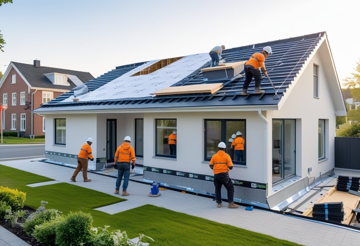 Saadan forbedrer du dit hjem i Aarhus med tagrenovering og isolering af vaegge med hulmur