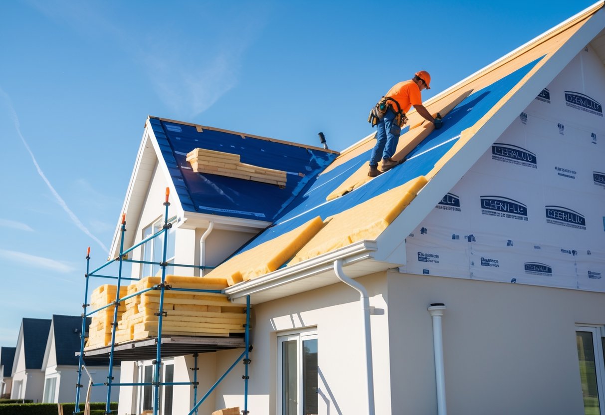 Saadan forbedrer du dit hjem med tagrenovering og isolering af ydermuren